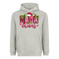 Moon Dust Pink Christmas Mama Claus Heavyweight Hoodie - FaDigitalArtStudio