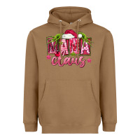 Toasted Coconut Pink Christmas Mama Claus Heavyweight Hoodie - FaDigitalArtStudio