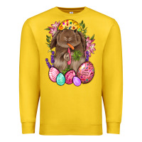 Lemon Rabbit And Carrot Easter Premium Sweatshirt - BundleAndBundleShop