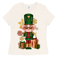 Bone Christmas Nutcracker Ladies Tee - NancyCooperArtShop
