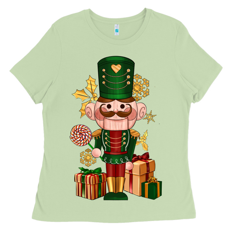 Christmas Nutcracker Ladies Tee by NancyCooperArtShop | Teevron