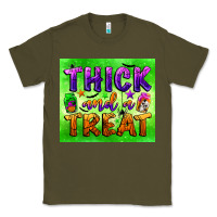 Army Green thick and a treat Classic Tee - BundleAndBundleShop