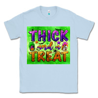 Dusty Blue thick and a treat Classic Tee - BundleAndBundleShop