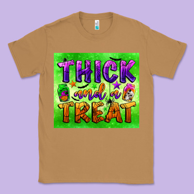 Thick And A Treat Classic Tee Designed By Bundleandbundleshop