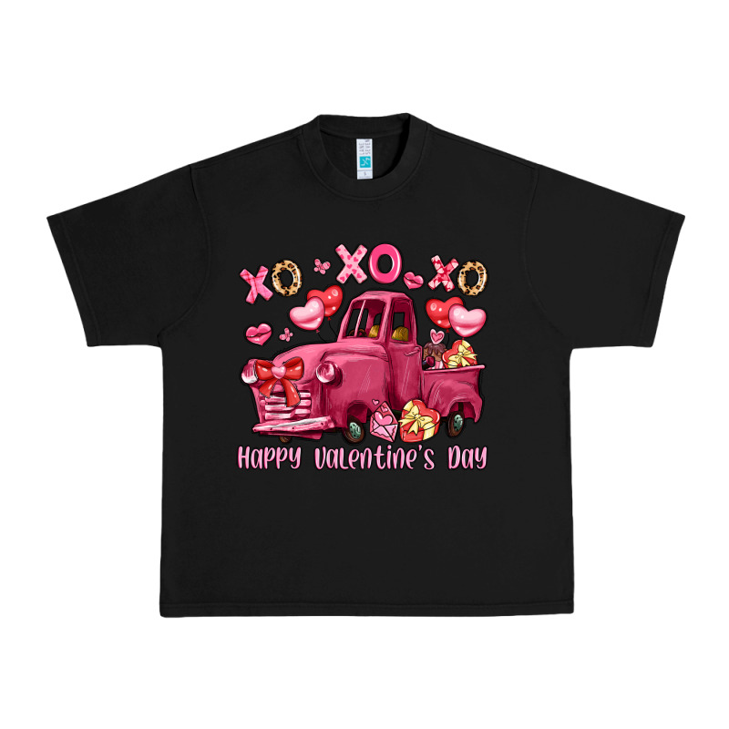 Xo Xo Xo Happy Valentine's Day Truck Urban Heavy Tee by LillyAllenDesigns | Teevron