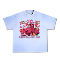 Grape Ice xo xo xo happy valentine's day truck Urban Heavy Tee - LillyAllenDesigns