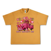 Peanut Butter xo xo xo happy valentine's day truck Urban Heavy Tee - LillyAllenDesigns