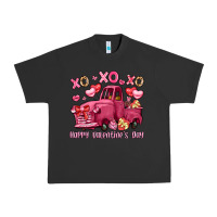 Pigment Black xo xo xo happy valentine's day truck Urban Heavy Tee - LillyAllenDesigns