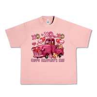 Salmon xo xo xo happy valentine's day truck Urban Heavy Tee - LillyAllenDesigns