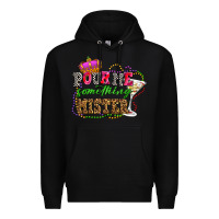 Black pour me something mister olivia Premium Hoodie - OliviaCreatesArt