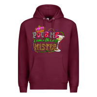 Burgundy pour me something mister olivia Premium Hoodie - OliviaCreatesArt