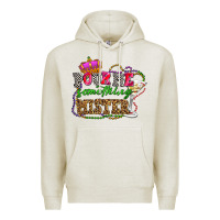 Oatmeal Heather pour me something mister olivia Premium Hoodie - OliviaCreatesArt