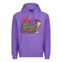Purple pour me something mister olivia Premium Hoodie - OliviaCreatesArt