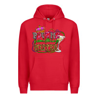 Red pour me something mister olivia Premium Hoodie - OliviaCreatesArt