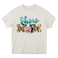 Cream Western Show Mom Holstein Heavy Core Tee - LillyAllenDesigns