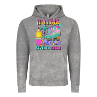 Cloud Rock rolling into seventh grade Vintage Hoodie - BundleAndBundleShop