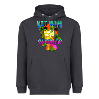 Smoke Hot mom summer Mother's Day Heavyweight Hoodie - FaDigitalArtStudio