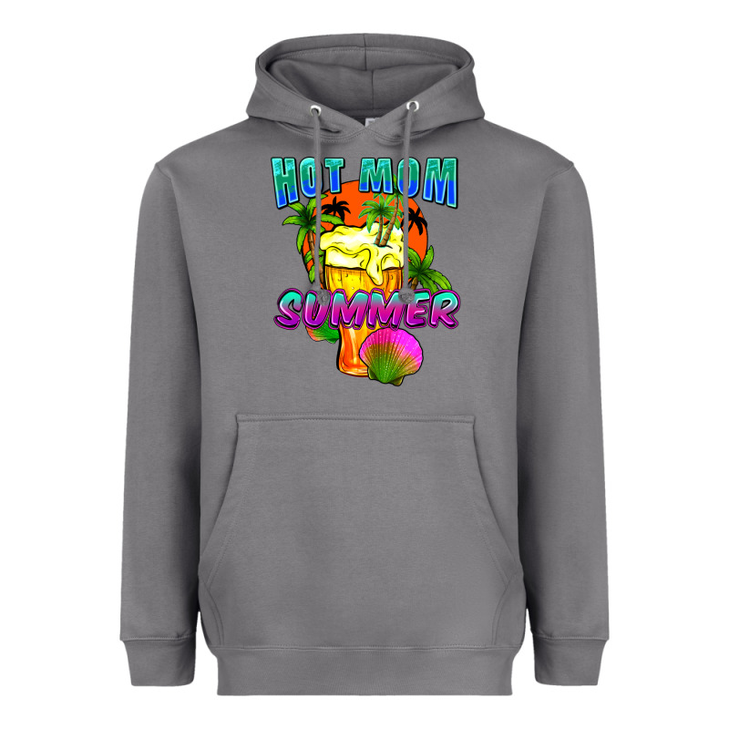Hot Mom Summer Mother's Day Heavyweight Hoodie by FaDigitalArtStudio | Teevron