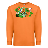 Carrot lucky dog St. Patricks Day Premium Sweatshirt - FaDigitalArtStudio