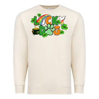 Sandshell lucky dog St. Patricks Day Premium Sweatshirt - FaDigitalArtStudio