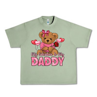 Oil Green my valentine is my daddy Urban Heavy Tee - LillyAllenDesigns