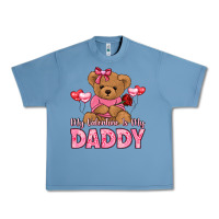 Pebble Blue my valentine is my daddy Urban Heavy Tee - LillyAllenDesigns