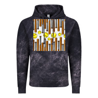 Cloud Black softball bat seamless pattern Vintage Hoodie - BundleAndBundleShop