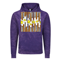 Cloud Purple softball bat seamless pattern Vintage Hoodie - BundleAndBundleShop