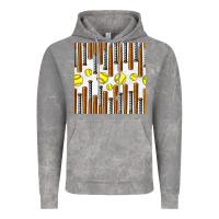 Cloud Rock softball bat seamless pattern Vintage Hoodie - BundleAndBundleShop