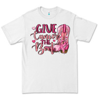White give cancer the boot Premium Tee - MaliasSmallBusiness