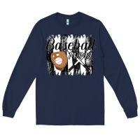 Navy Baseball Mama Long Sleeve Tee - Bettercallsaul