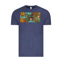 Vintage Denim give thanks license plate Vintage Tee - BundleAndBundleShop