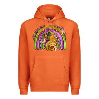 Carrot mardi gras rainbow Premium Hoodie - OliviaCreatesArt