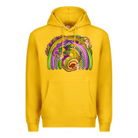 Lemon mardi gras rainbow Premium Hoodie - OliviaCreatesArt