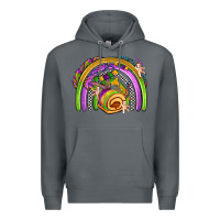 Rock mardi gras rainbow Premium Hoodie - OliviaCreatesArt