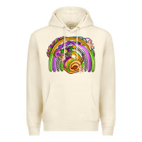Sandshell mardi gras rainbow Premium Hoodie - OliviaCreatesArt