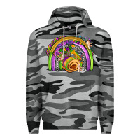Slate Camo mardi gras rainbow Premium Hoodie - OliviaCreatesArt