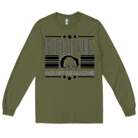 Army Green Bernie Against The Machine Long Sleeve Tee - Bettercallsaul