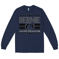 Navy Bernie Against The Machine Long Sleeve Tee - Bettercallsaul