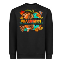 Black Pharmacist pumpkin Heavyweight Sweatshirt - NancyCooperArtShop