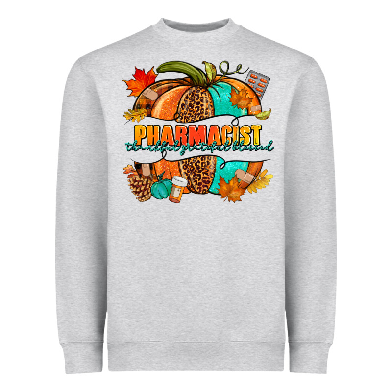 Pharmacist Pumpkin Heavyweight Sweatshirt by NancyCooperArtShop | Teevron