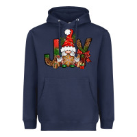 Navy joy christmas with gnome bbs Heavyweight Hoodie - BundleAndBundleShop