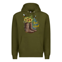 Army Green Bee Kind Premium Hoodie - JahusDesignShop