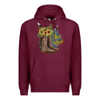 Burgundy Bee Kind Premium Hoodie - JahusDesignShop