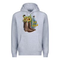 Heather Grey Bee Kind Premium Hoodie - JahusDesignShop