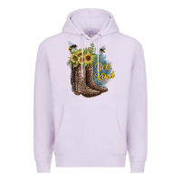 Lilac Bee Kind Premium Hoodie - JahusDesignShop