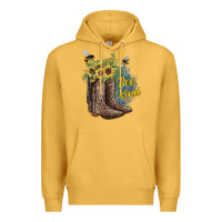 Mustard Bee Kind Premium Hoodie - JahusDesignShop