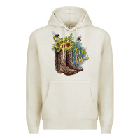 Oatmeal Heather Bee Kind Premium Hoodie - JahusDesignShop