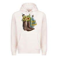 Pale Pink Bee Kind Premium Hoodie - JahusDesignShop