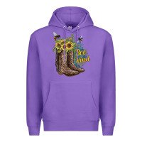 Purple Bee Kind Premium Hoodie - JahusDesignShop